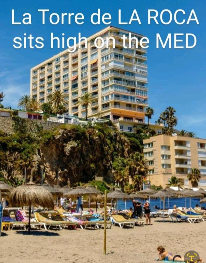 La Roca-Mediterraneo Views, 8Th Floor-New Kitchen- Pool- Parking-Air Conditioning, Ceiling Fans & Free Wifi Torremolinos Exteriör bild